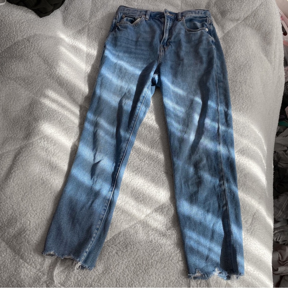 AE mom jeans